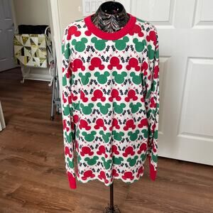 Hanna Anderson Disney Collab Medium Weight Thermal Knit Top Size L